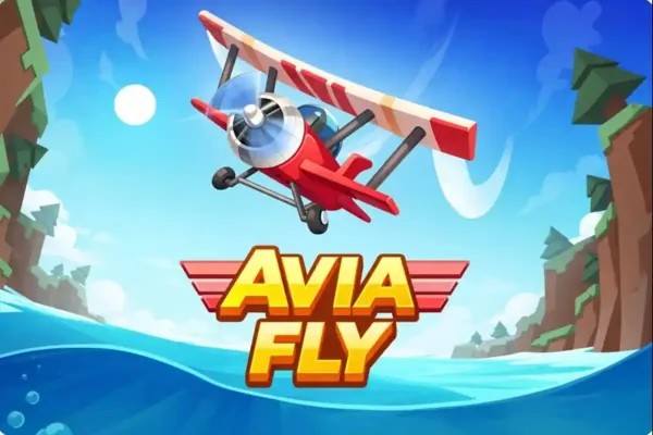 Avia Fly Game by InOut, showcased at malinagreece.org – game logo
