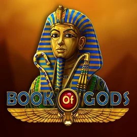 Book of Gods logo – Slots by BF Games at Malina Casino