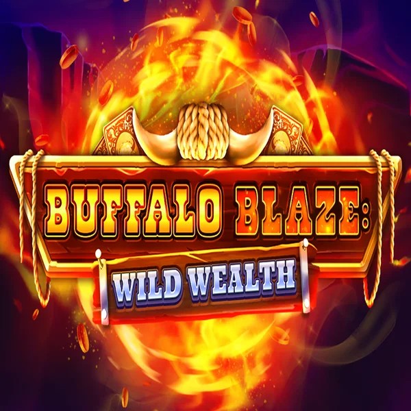Buffalo Blaze Wild Wealth logo – Slots by OctoPlay at Malina Casino