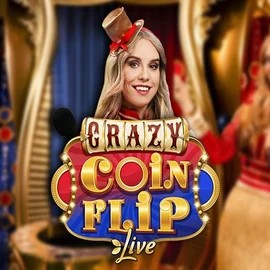 Crazy Coin Flip slot visual from Evolution available on malinagreece.org
