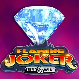 Official Slots logo: Flaming Joker Link and Win by Barstruck at Malina Casino