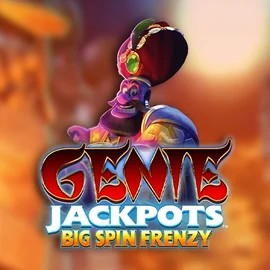 Genie Jackpots: Big Spin Frenzy logo – Jackpots by Blueprint Gaming at Malina Casino