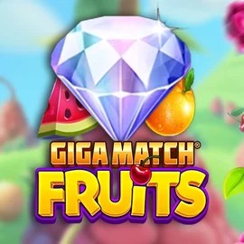 Giga Match Fruits logo by RubyPlay at Malina Casino