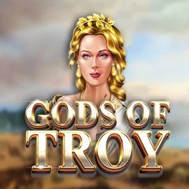 Gods of Troy logo – Slots by Red Tiger Gaming at Malina Casino