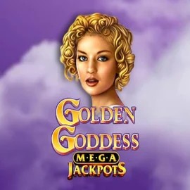 Golden Goddess Megajackpots casino game by IGT – featured logo at Malina Casino