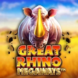 Slots logo of Great Rhino Megaways from Pragmatic Play at Malina Casino
