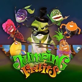 Jumping Fruits by Wazdan, showcased at malinagreece.org – game logo