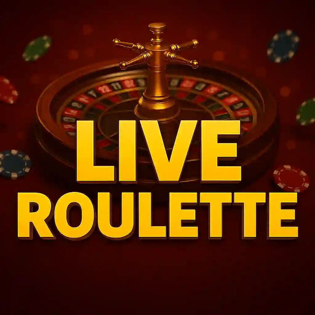 Live Roulette game by Evolution – logo hosted on Malina Casino