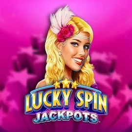 Lucky Spin Jackpots game by Novomatic – logo hosted on Malina Casino