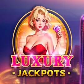 Luxury Jackpots logo by Triple Cherry at Malina Casino
