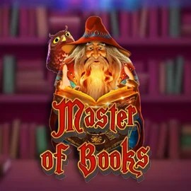 Official Slots logo: Master of Books by Swintt at Malina Casino