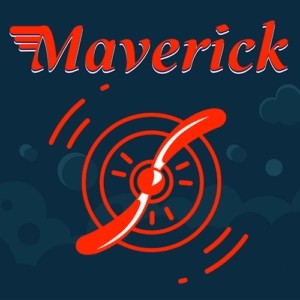 Maverick logo – Slots by AD LUNAM at Malina Casino
