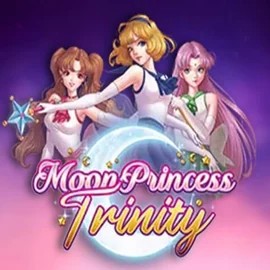 Slots logo of Moon Princess Trinity from Play’n GO at Malina Casino