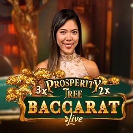 Live Casino logo of Prosperity Tree Baccarat from Evolution at Malina Casino