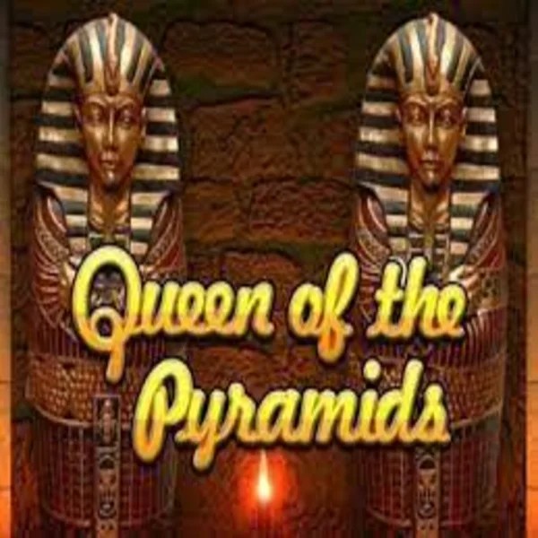 Queen of the Pyramids logo by Playtech at Malina Casino