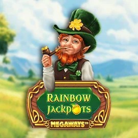 Rainbow Jackpots Megaways logo by Red Tiger Gaming Malina Casino