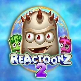 Official Slots logo: Reactoonz 2 by Play’n GO at Malina Casino