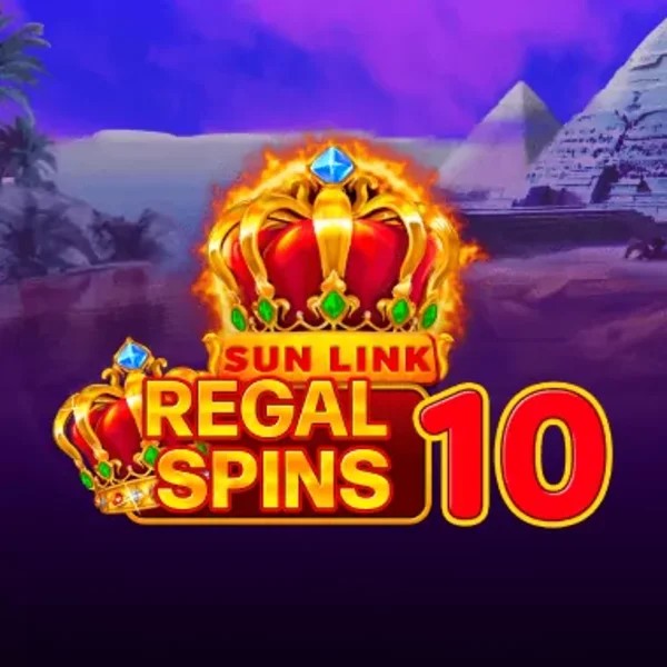 Regal Spins 10 by PatePlay, showcased at malinagreece.org – game logo