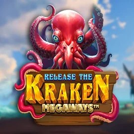 Release the Kraken Megaways logo by Pragmatic Play at Malina Casino