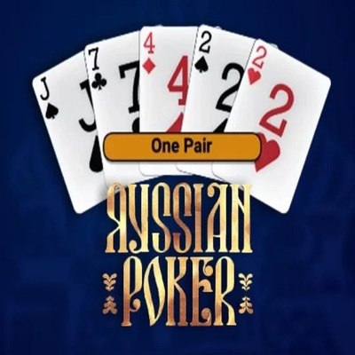 Russian Poker by OneTouch Games, showcased at malinagreece.org – game logo