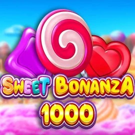Sweet Bonanza 1000 by Pragmatic Play, showcased at malinagreece.org – game logo