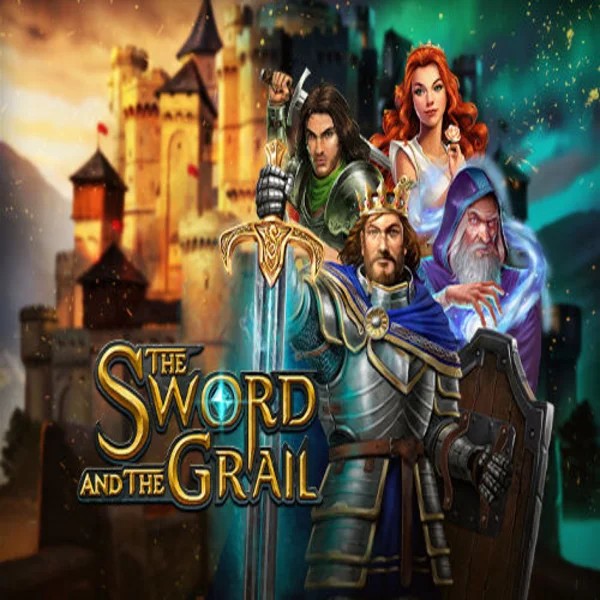 Slots logo of The Sword and the Grail from Play’n GO at Malina Casino