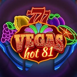 Vegas Hot 81 slot logo by Wazdan at Malina Casino