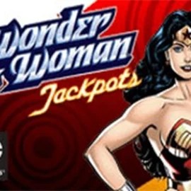 Wonder Woman Jackpots online game logo by Amaya on malinagreece.org